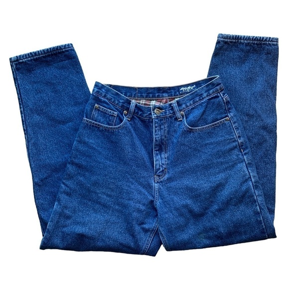 Eddie Bauer | Eddie Bauer Denim Flannel Lined Jeans - Picture 1 of 5